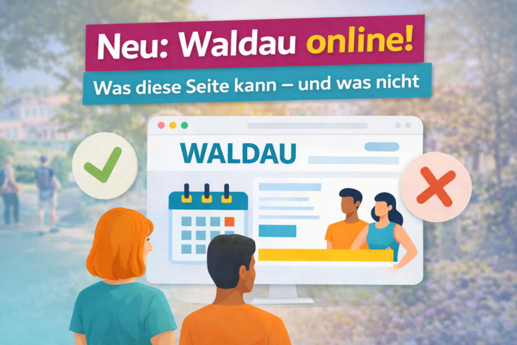 Neu: Waldau online – was diese Seite kann (und was nicht)