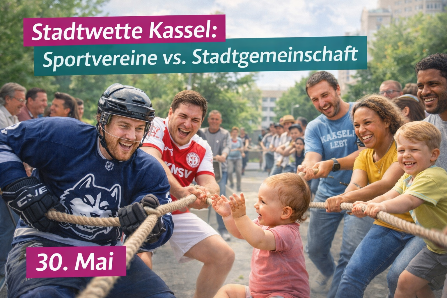 Stadtwette am 30 Mai Wer sammelt mehr Müll